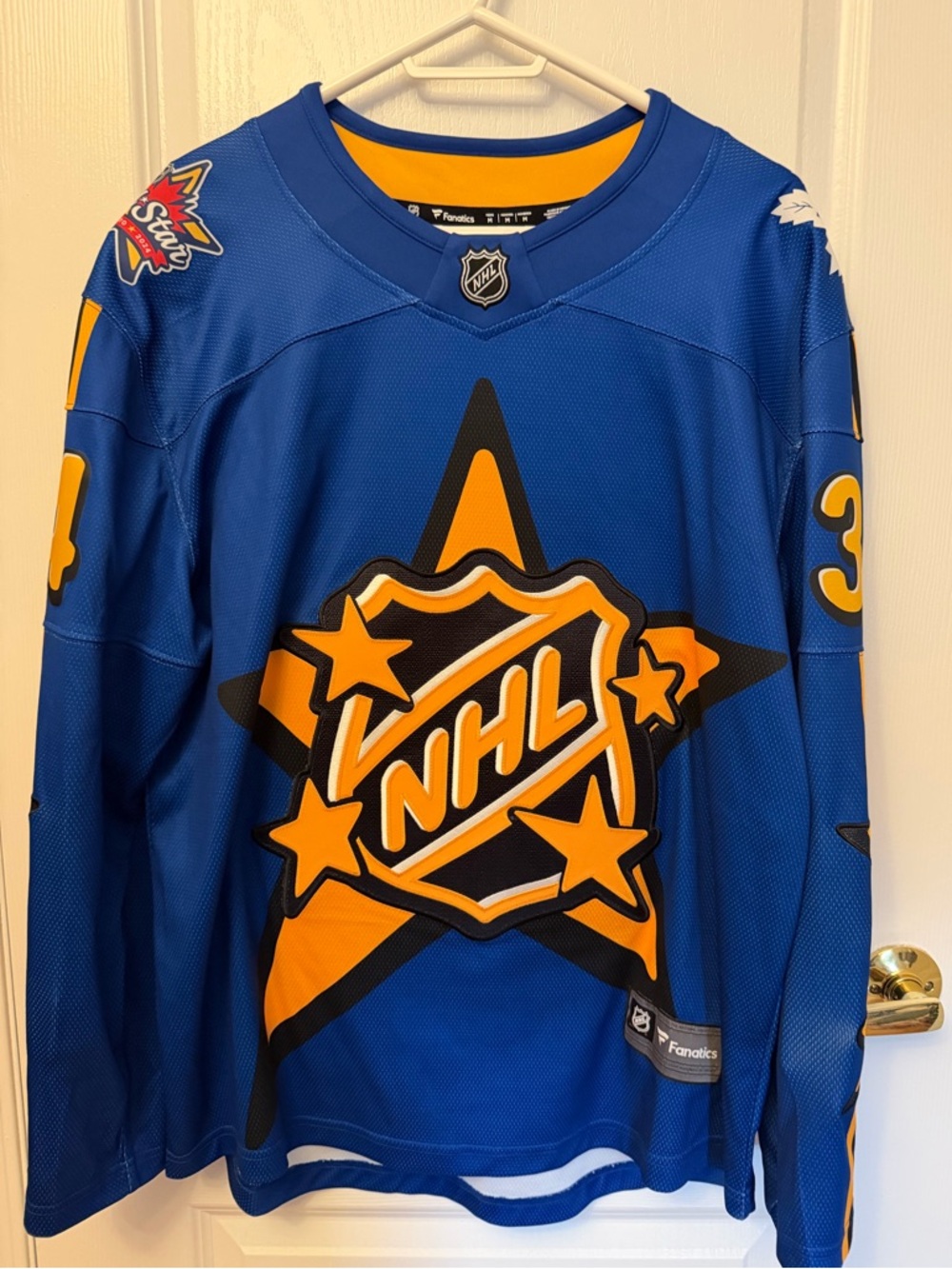 Fanatics 2024 NHL All-Star Game Breakaway Replica Jersey Blue - Auston Masthews